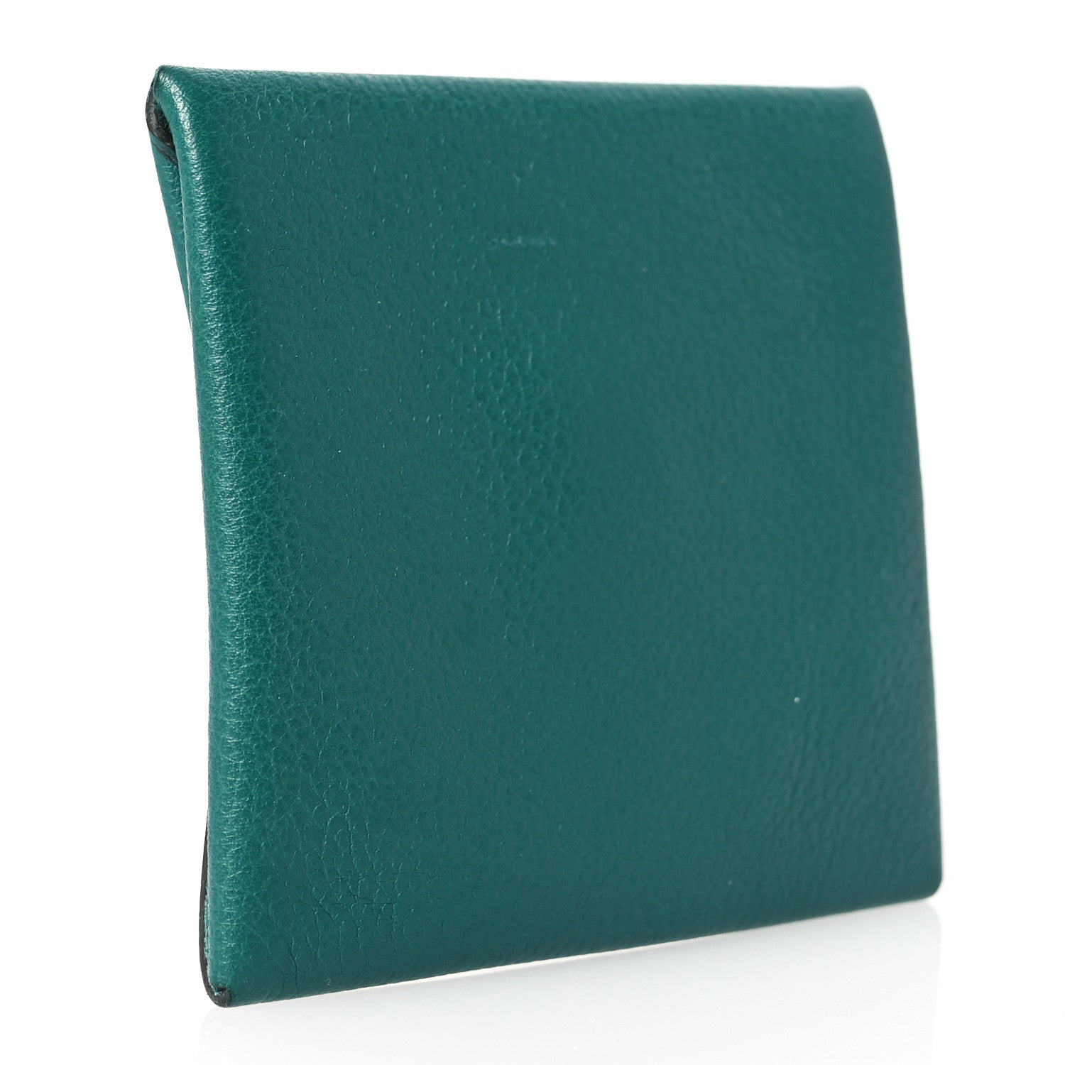 Hermes Evercolor Verso Bastia Coin Purse Malachite Bleu Atoll 3 of 11