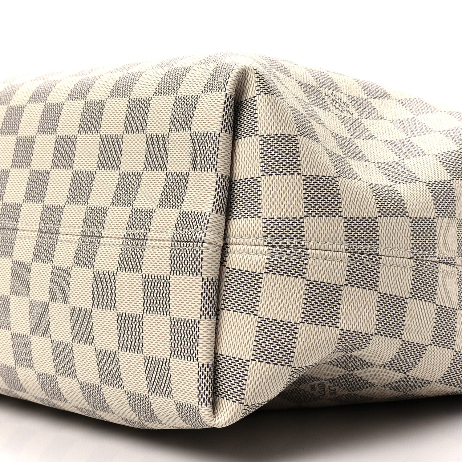 Louis Vuitton Damier Azur Graceful MM Rose Ballerine 6 of 6