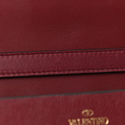 Valentino Garavani Nappa Atelier 03 Rose Edition Small Flap Crossbody Bag Cerise 8 of 10