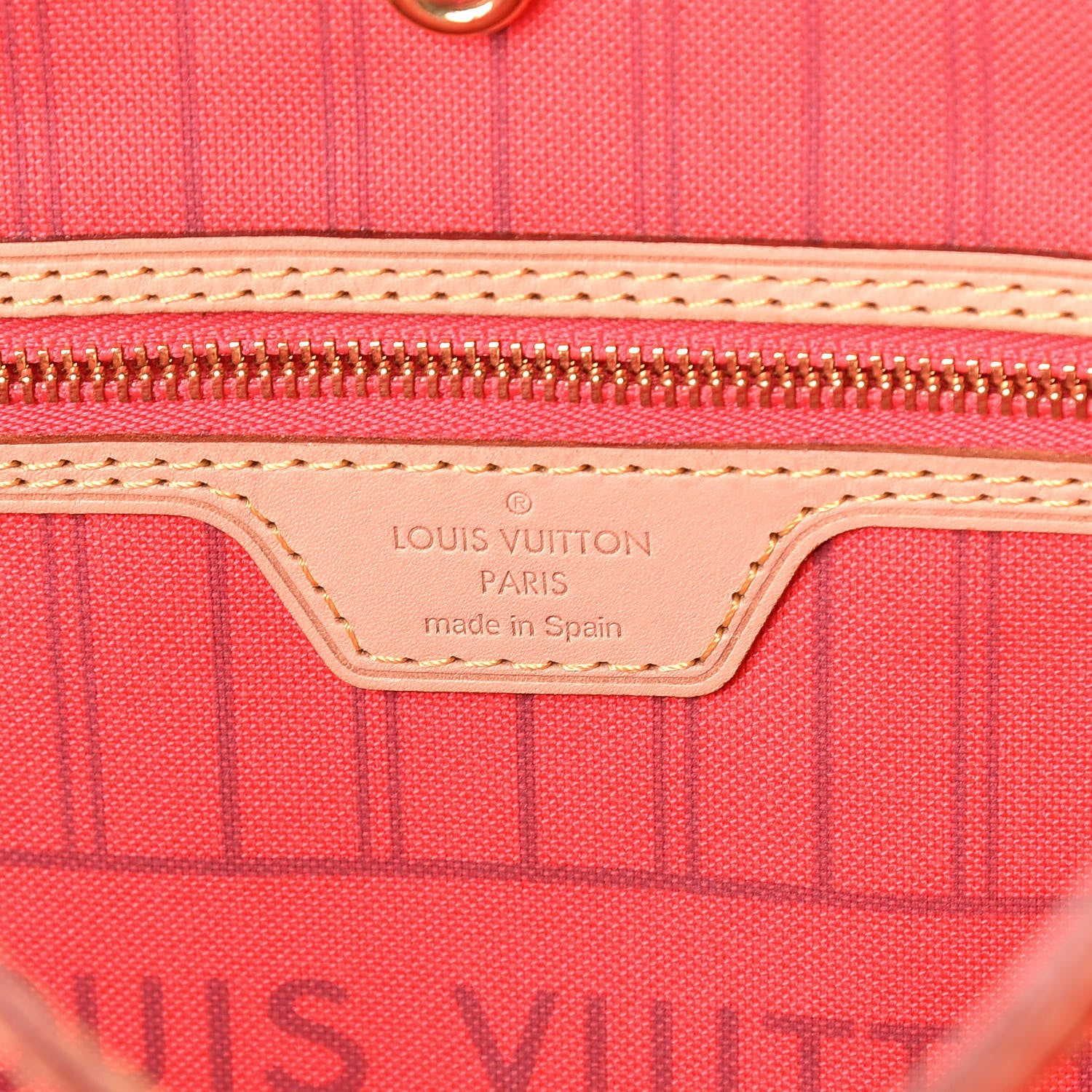 Louis Vuitton Monogram V Neverfull MM Grenade 6 of 10