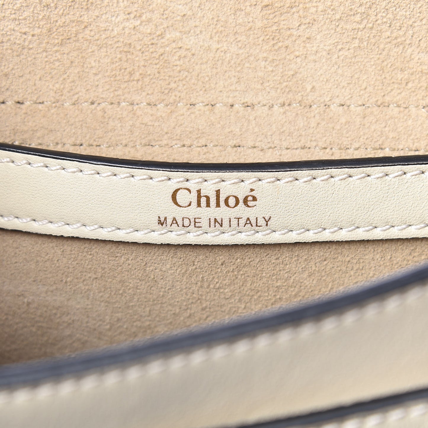 Calfskin Small Hudson Shoulder Bag Lace White