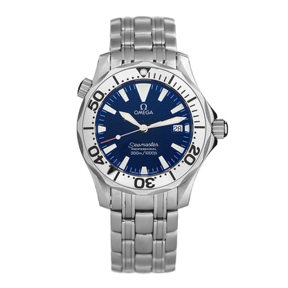 Omega Stainless Steel 36mm Seamaster Professional Quartz Watch Blue 2263.80 1 of 4