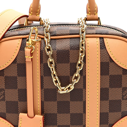 Louis Vuitton Damier Ebene Valisette Souple BB 7 of 9
