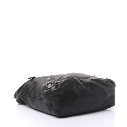 Balenciaga Agneau Giant 21 Silver Hardware Day Hobo Black 3 of 8