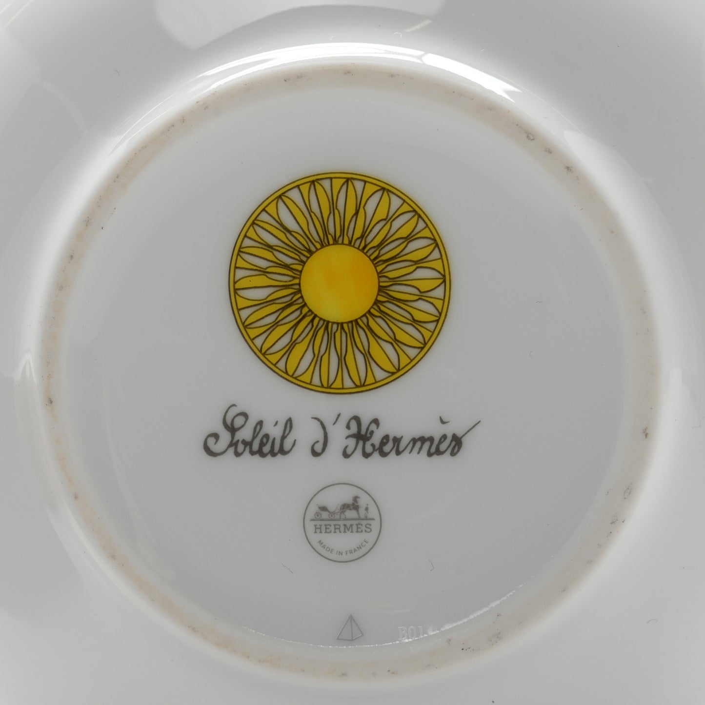 Porcelain Soleil d'Hermes Tea Pot