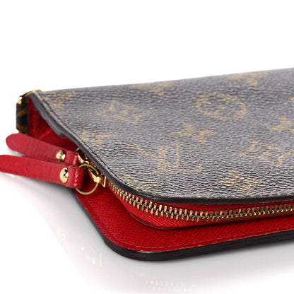 Louis Vuitton Monogram Insolite Wallet Red 9 of 11