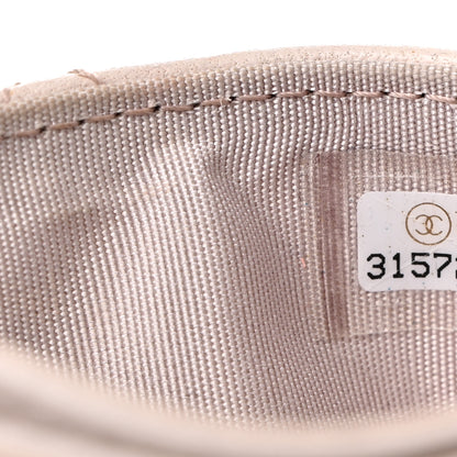 Chanel Lambskin Quilted Chanel 19 Card Holder Light Pink 8 of 12