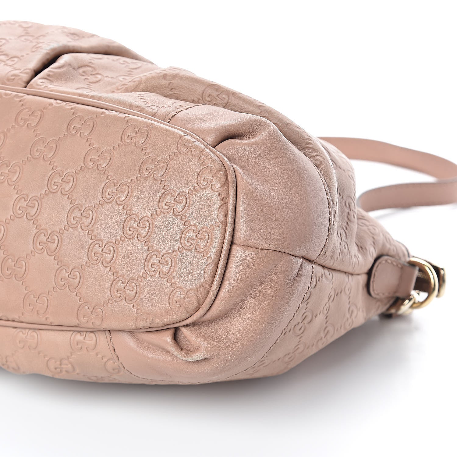 Gucci Guccissima Medium Sukey Top Handle Bag Dusty Rose 10 of 10
