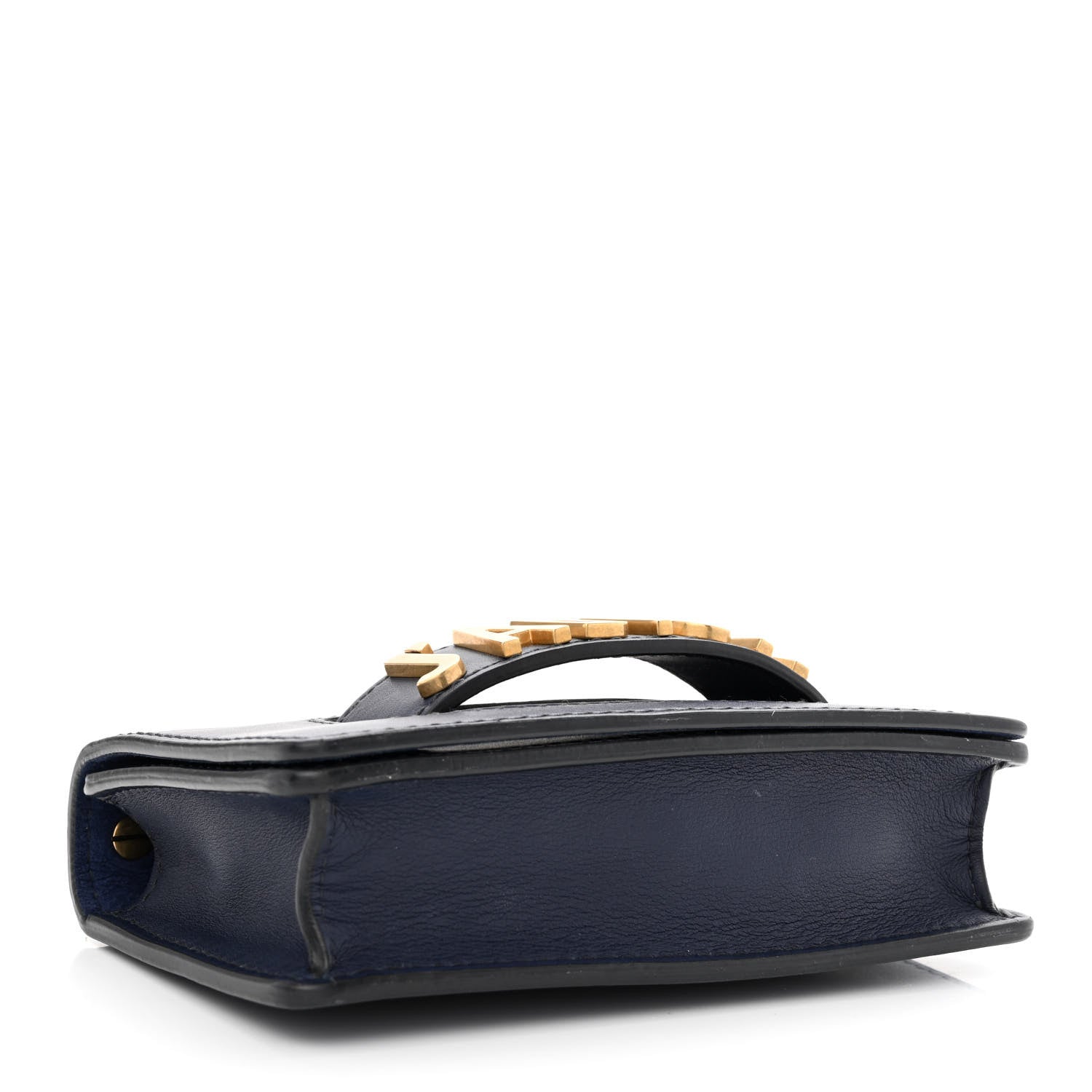 Christian Dior Calfskin Mini J'Adior Chain Flap Bag Navy Blue 4 of 10