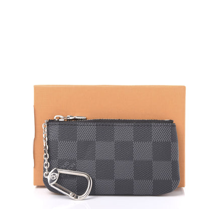 Louis Vuitton Damier Graphite Key Pouch 10 of 10