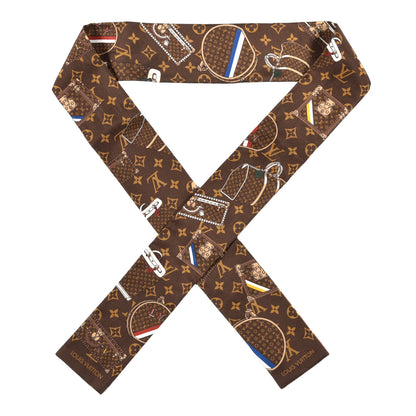 Louis Vuitton Silk Monogram Trunks Bandeau 1 of 4