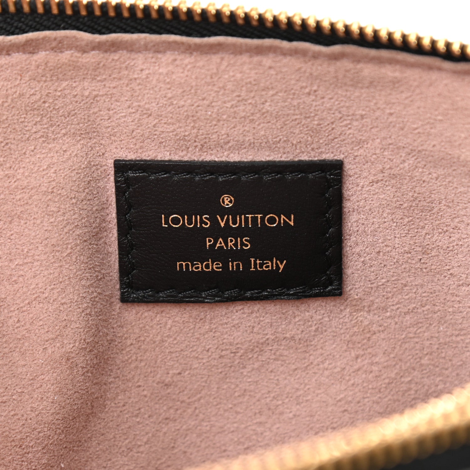 Louis Vuitton Lambskin Embossed Monogram Coussin PM Black 8 of 13