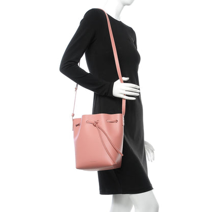 Mansur Gavriel Calfskin Mini Bucket Bag Blush 2 of 7