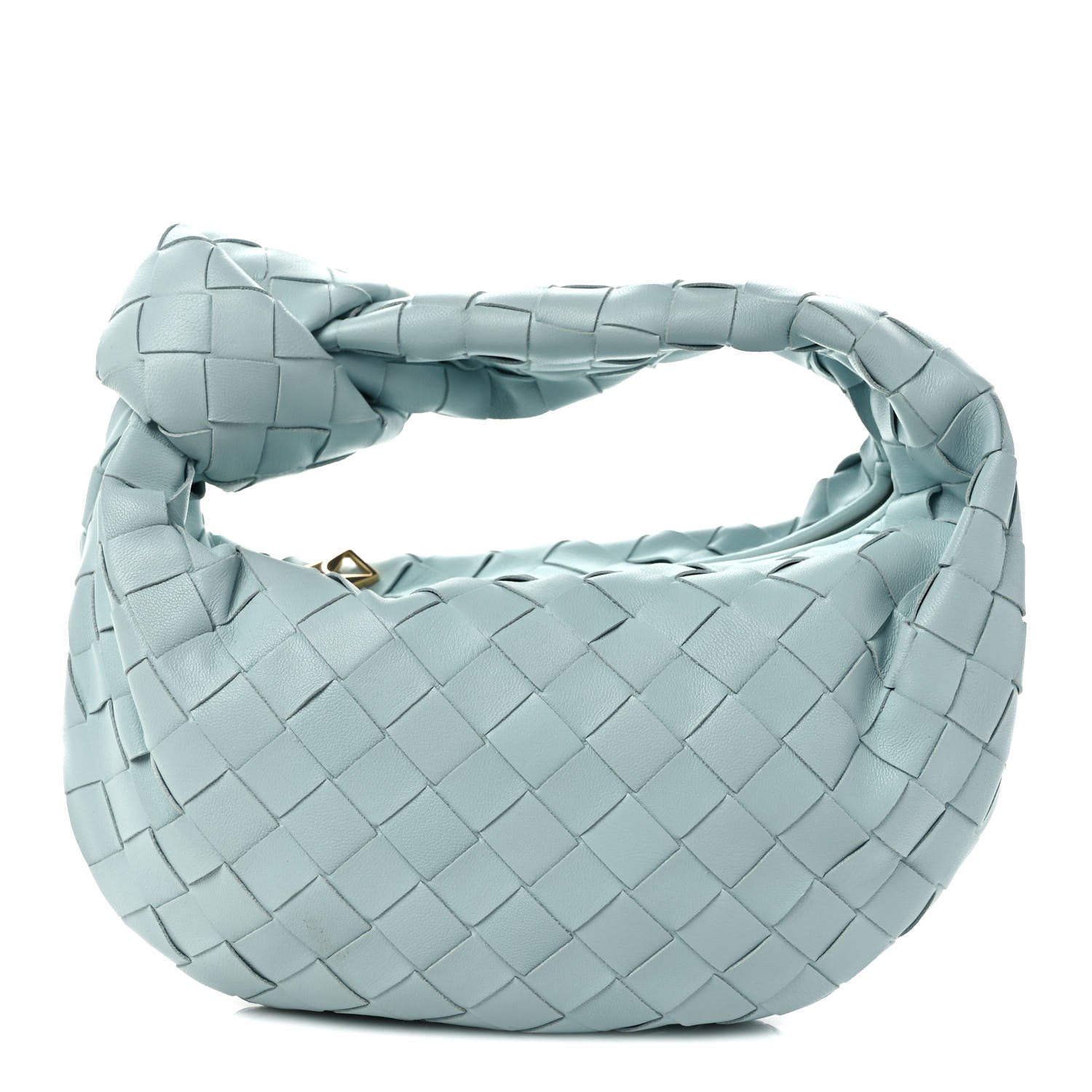 Bottega Veneta Nappa Intrecciato Mini Jodie Teal Washed 1 of 8