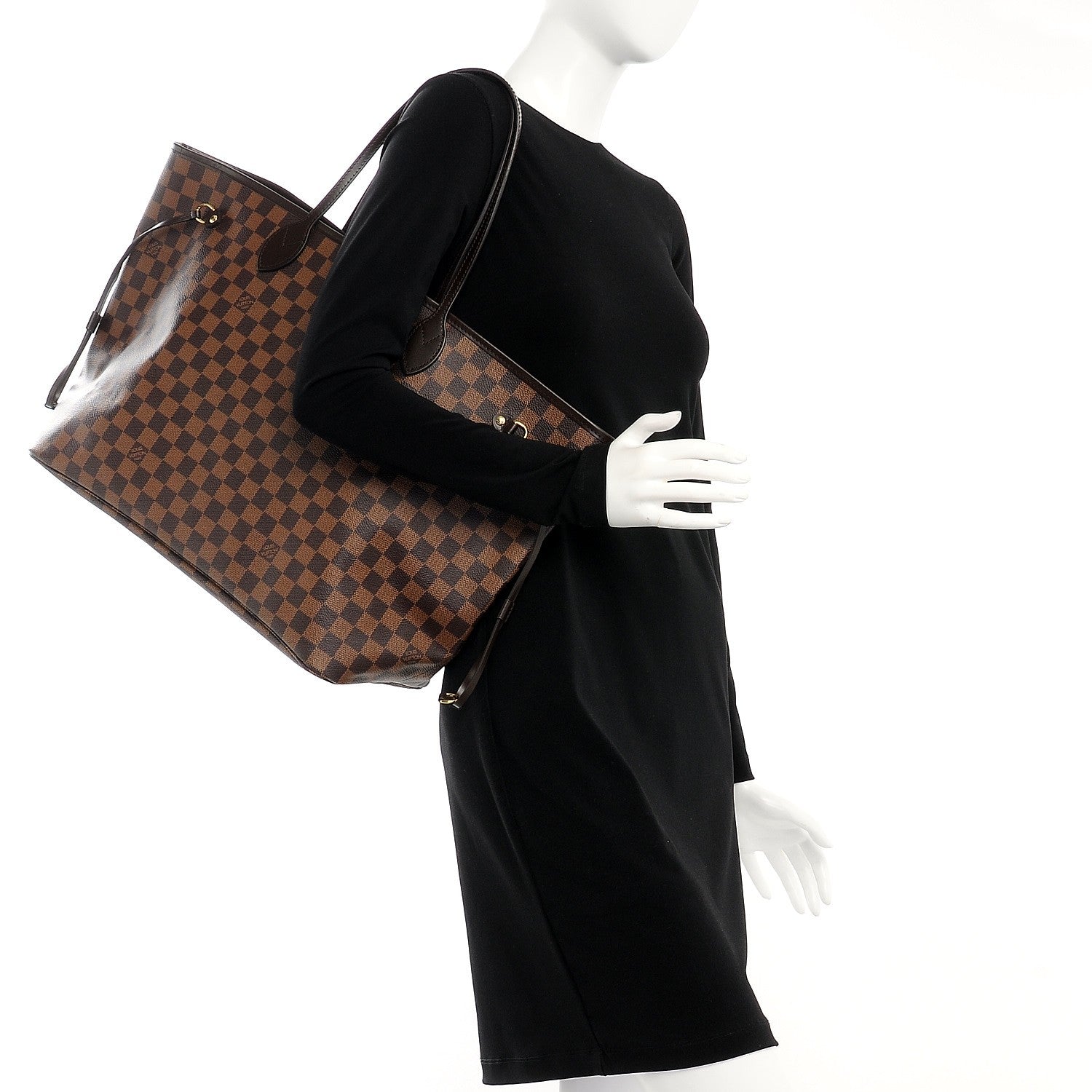 Louis Vuitton Damier Ebene Neo Neverfull GM 2 of 9
