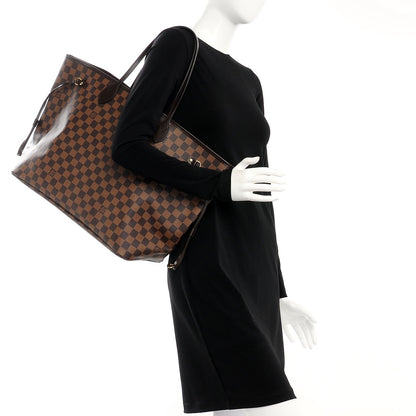 Louis Vuitton Damier Ebene Neo Neverfull GM 2 of 9