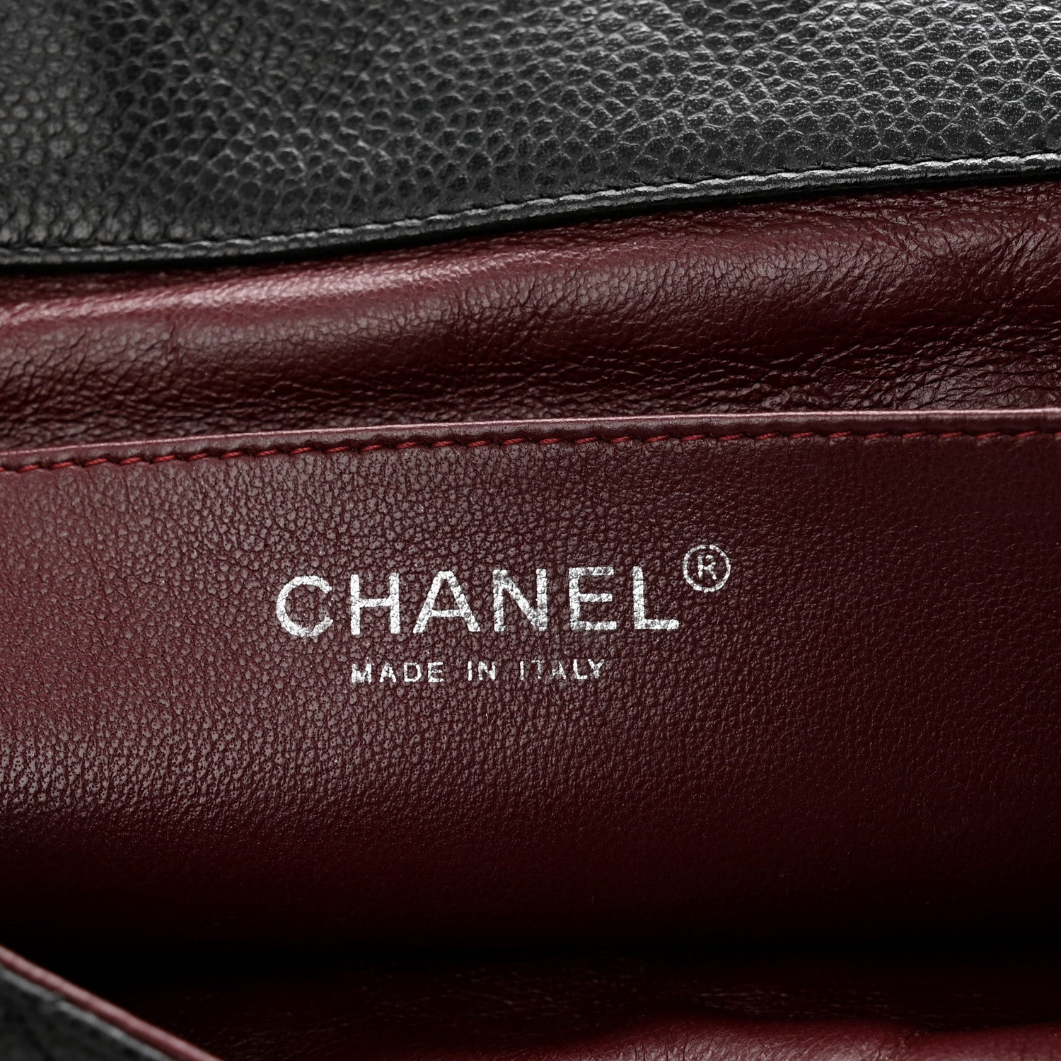 Chanel Caviar Quilted Clutch With Chain Flap Black 6 of 10