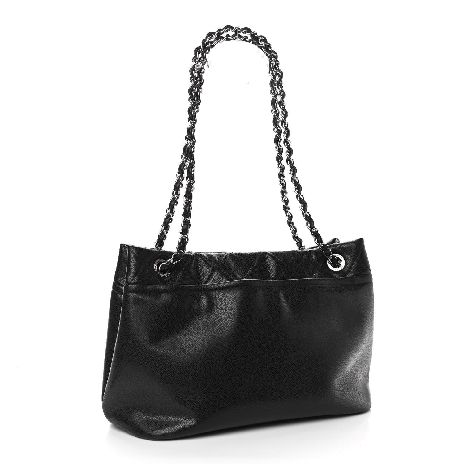 Chanel Caviar Timeless CC Soft Tote Black 3 of 10