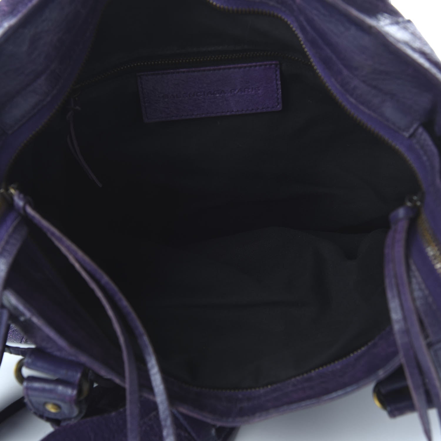 Balenciaga Agneau Classic Gold Hardware Velo Dark Violet 6 of 13