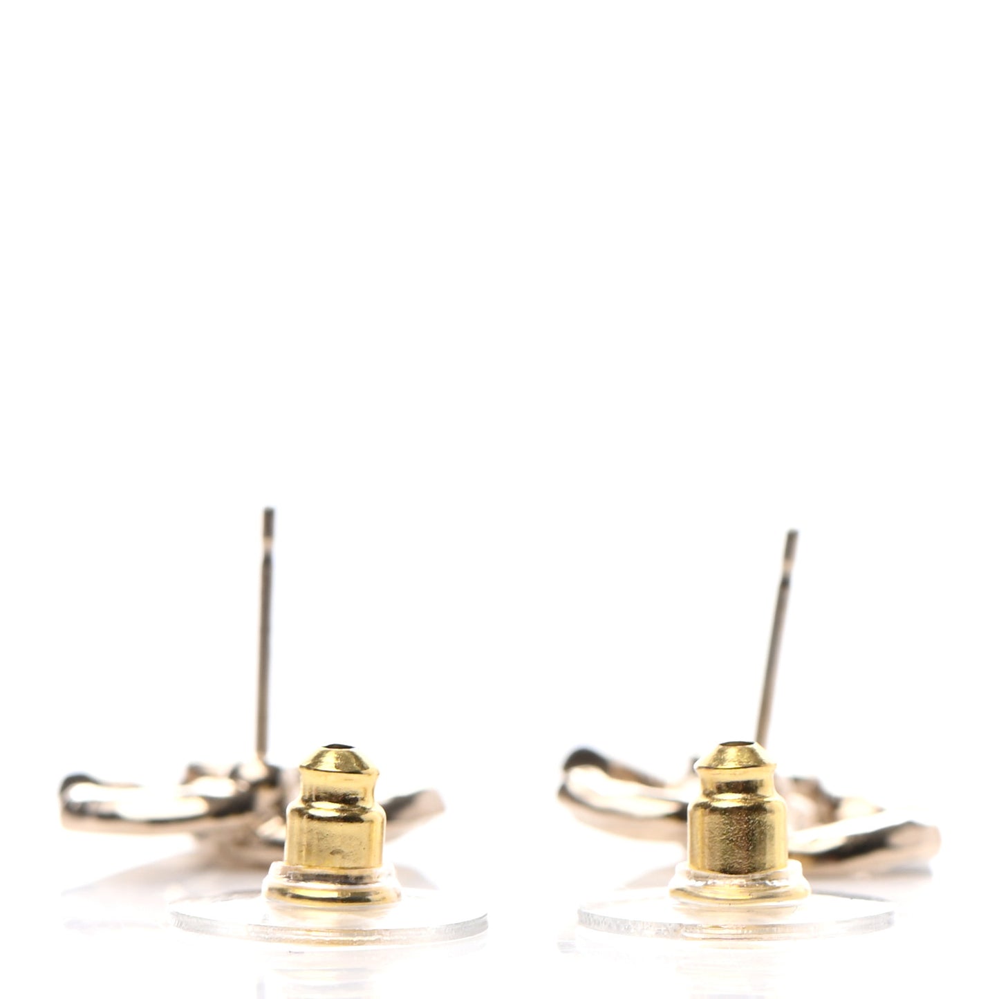 Crystal CC Earrings Gold