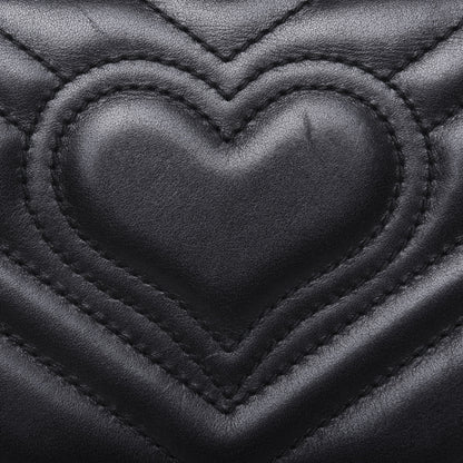 Gucci Calfskin Matelasse GG Marmont Mini Bag Black 13 of 14