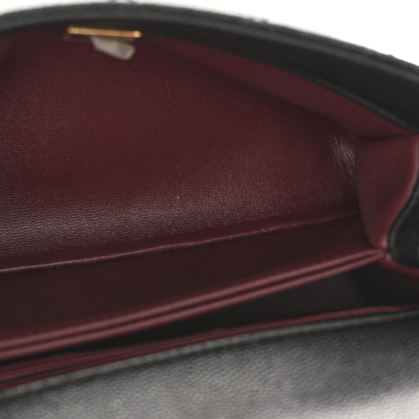 Caviar Quilted Mini Coco Handle Flap Black