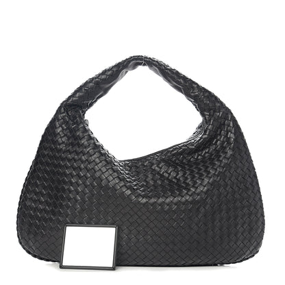 Bottega Veneta Nappa Intrecciato Large Veneta Hobo Black 1 of 9