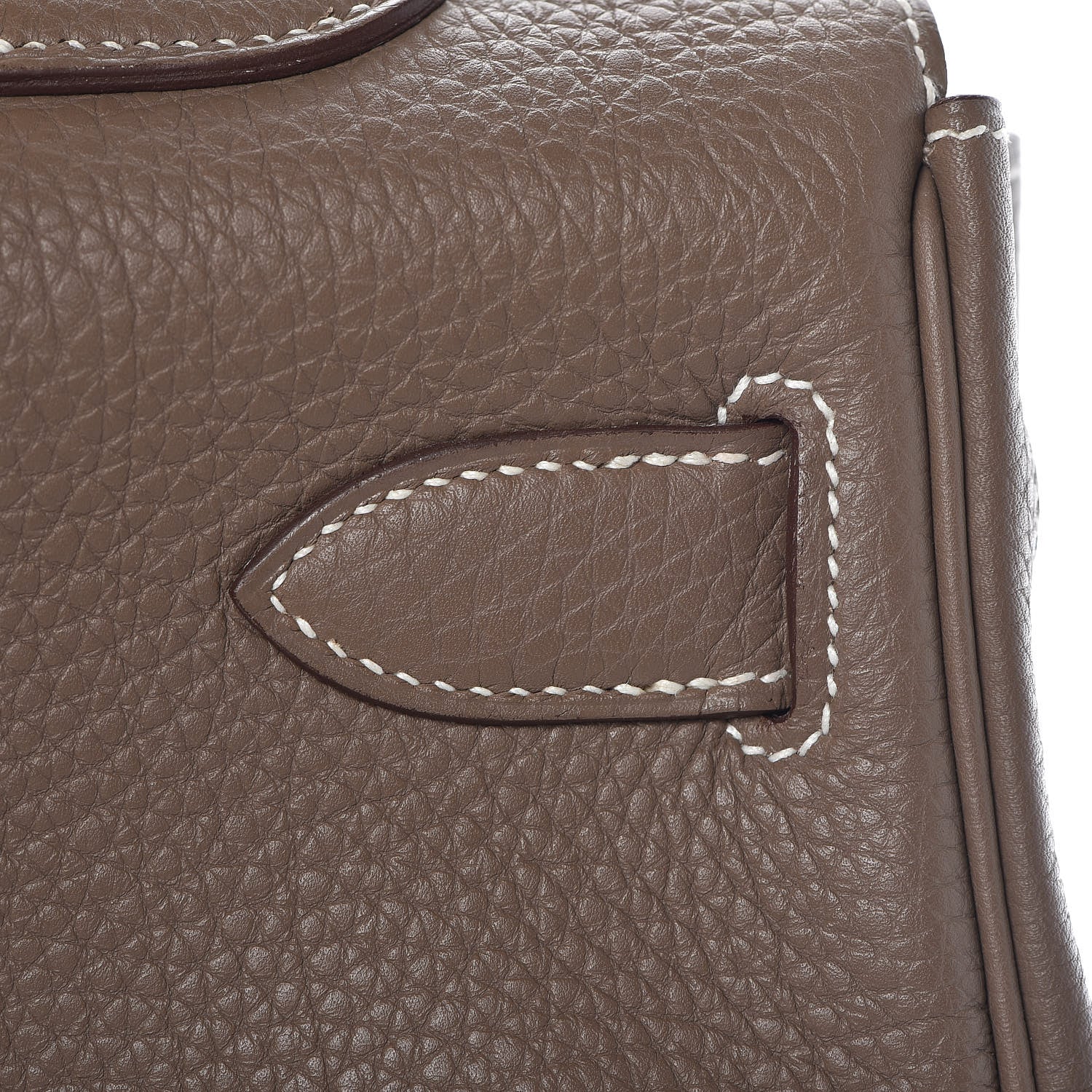 Hermes Togo Kelly Retourne 40 Etoupe 27 of 34