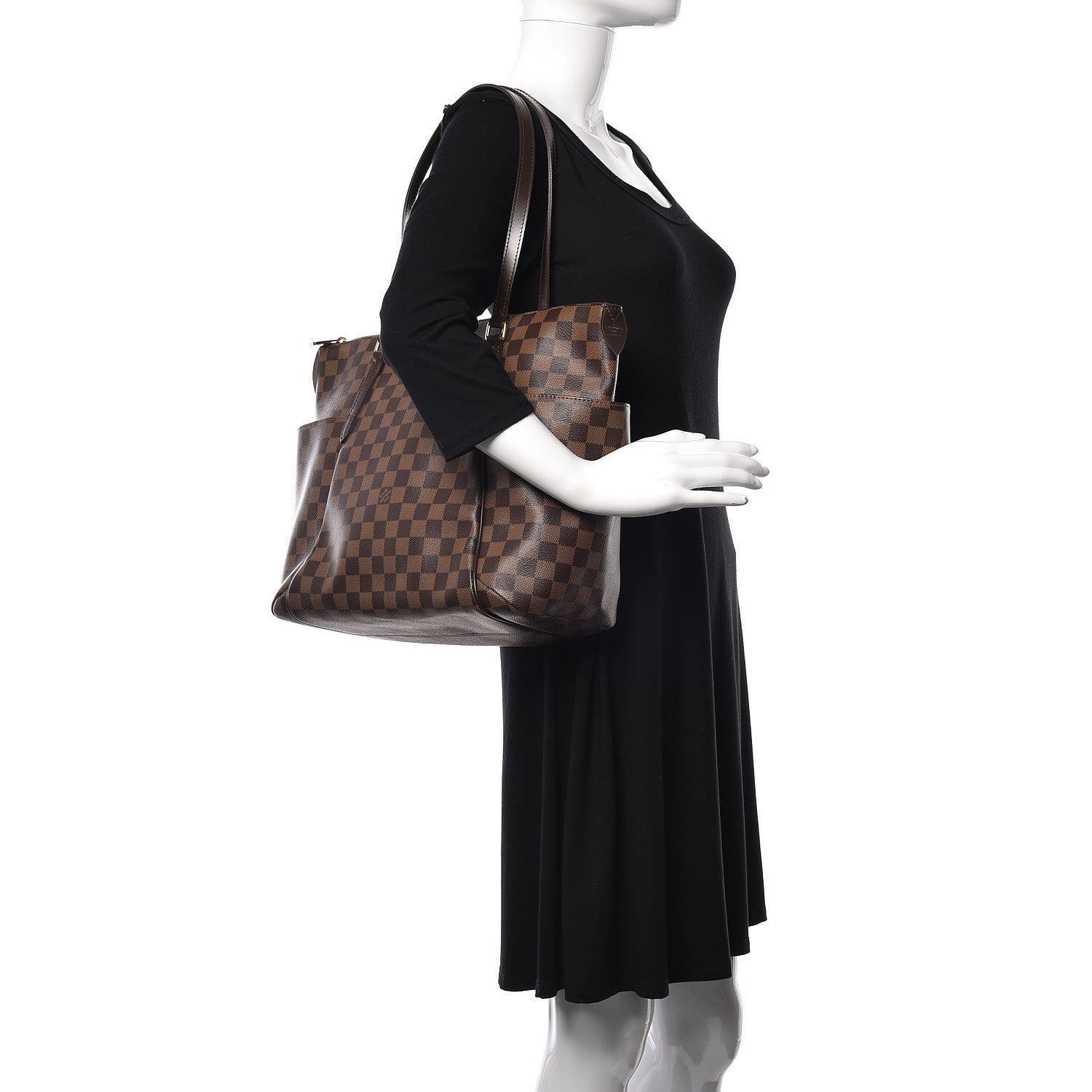 Louis Vuitton Damier Ebene Totally MM 2 of 8