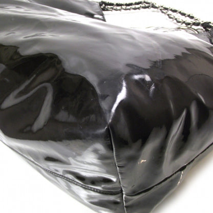 Chanel Vinyl XL Coco Cabas Black 5 of 13