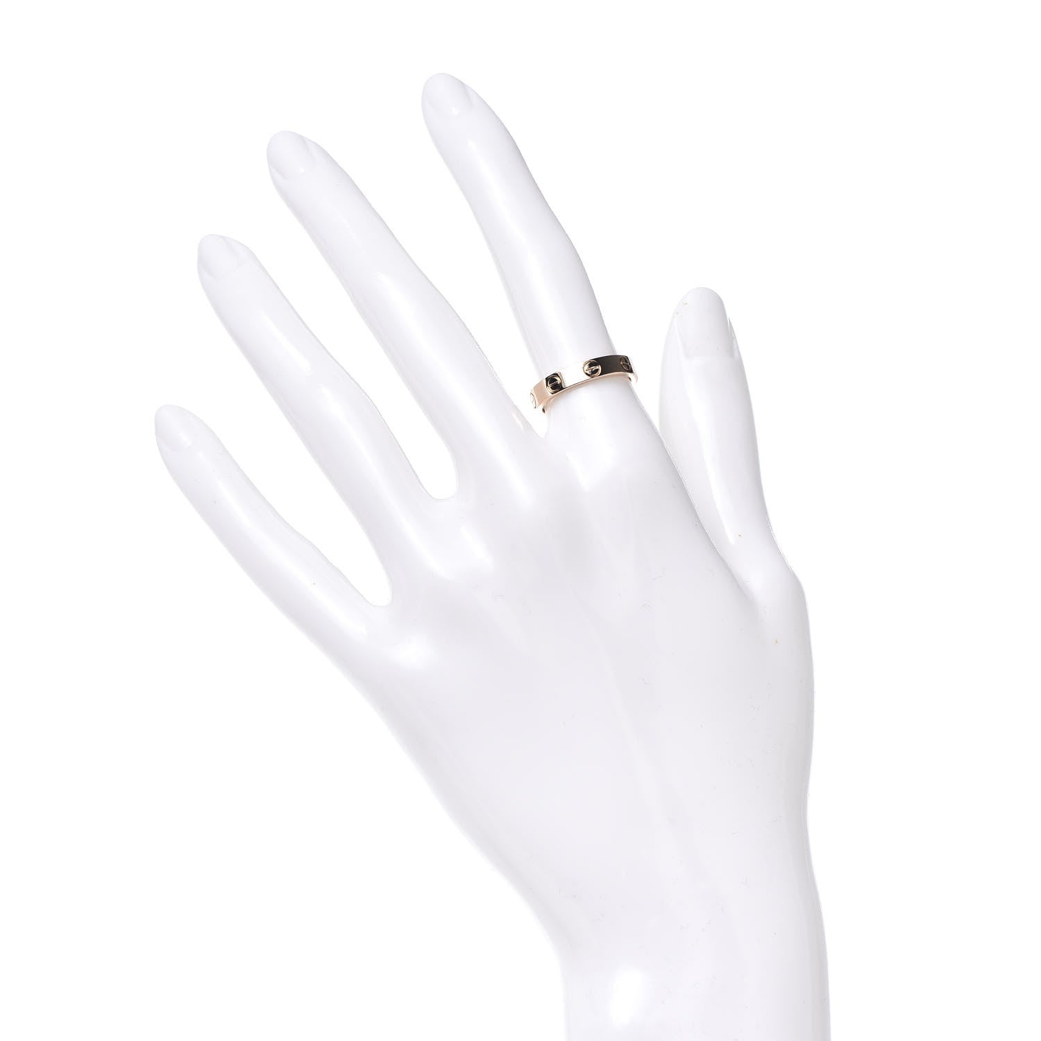 Cartier 18K Pink Gold 3.5mm LOVE Wedding Band Ring 50 5.25 2 of 6