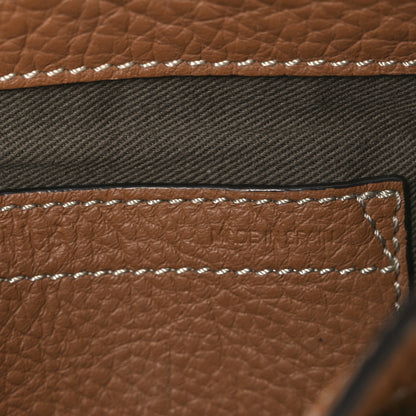 Chloe Calfskin Mini Marcie Round Crossbody Bag Nut 7 of 13