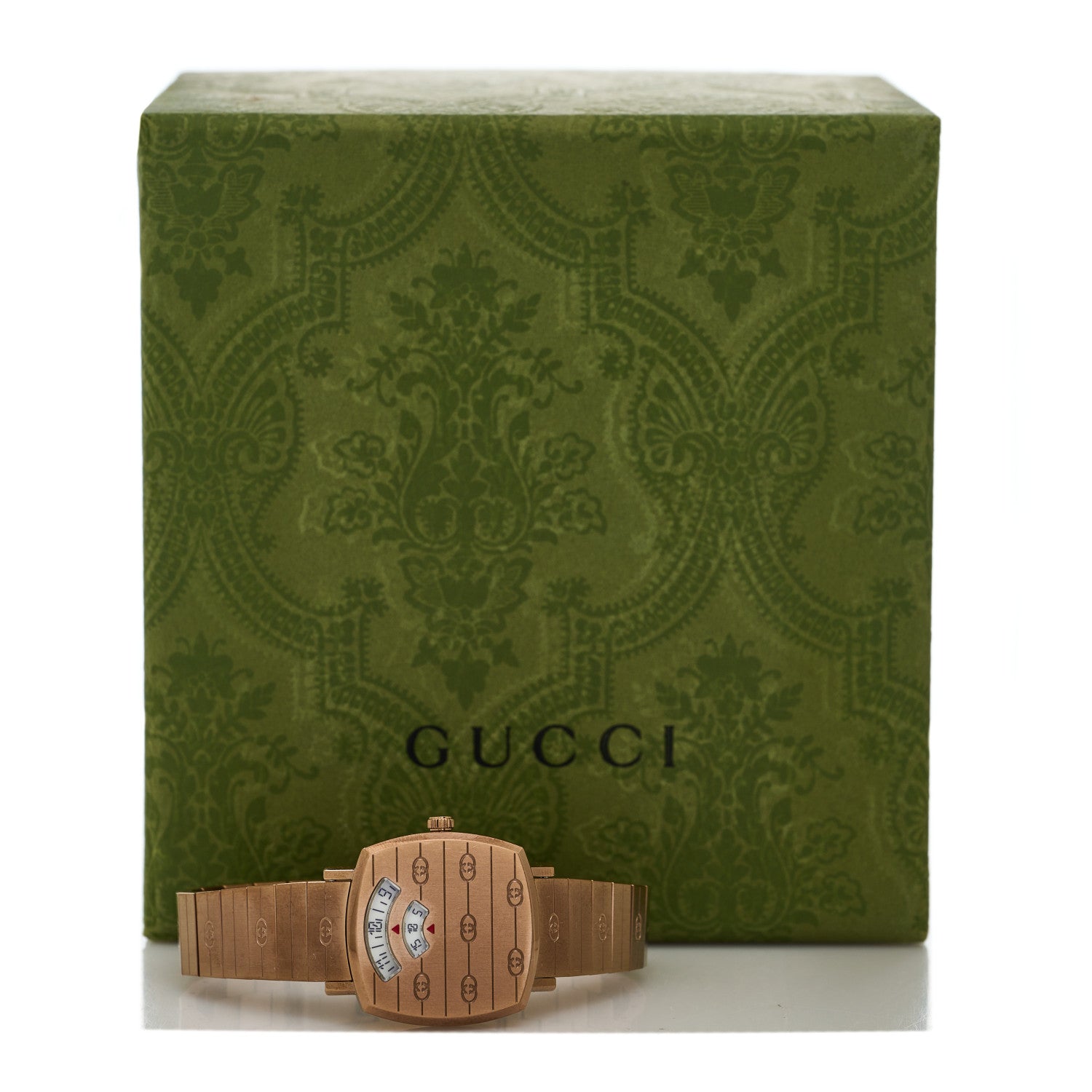 Gucci Stainless Steel 27mm Grip Quartz Watch Gold 5 of 5