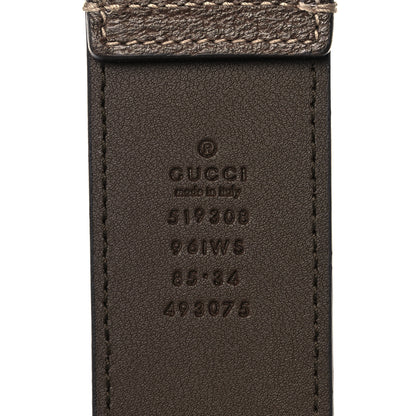 Gucci GG Supreme Monogram Ophidia Belted iPhone Case 85 34 Dark Brown 8 of 10