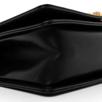 Chanel Lambskin Quilted Medium Boy Flap Black 9 of 12