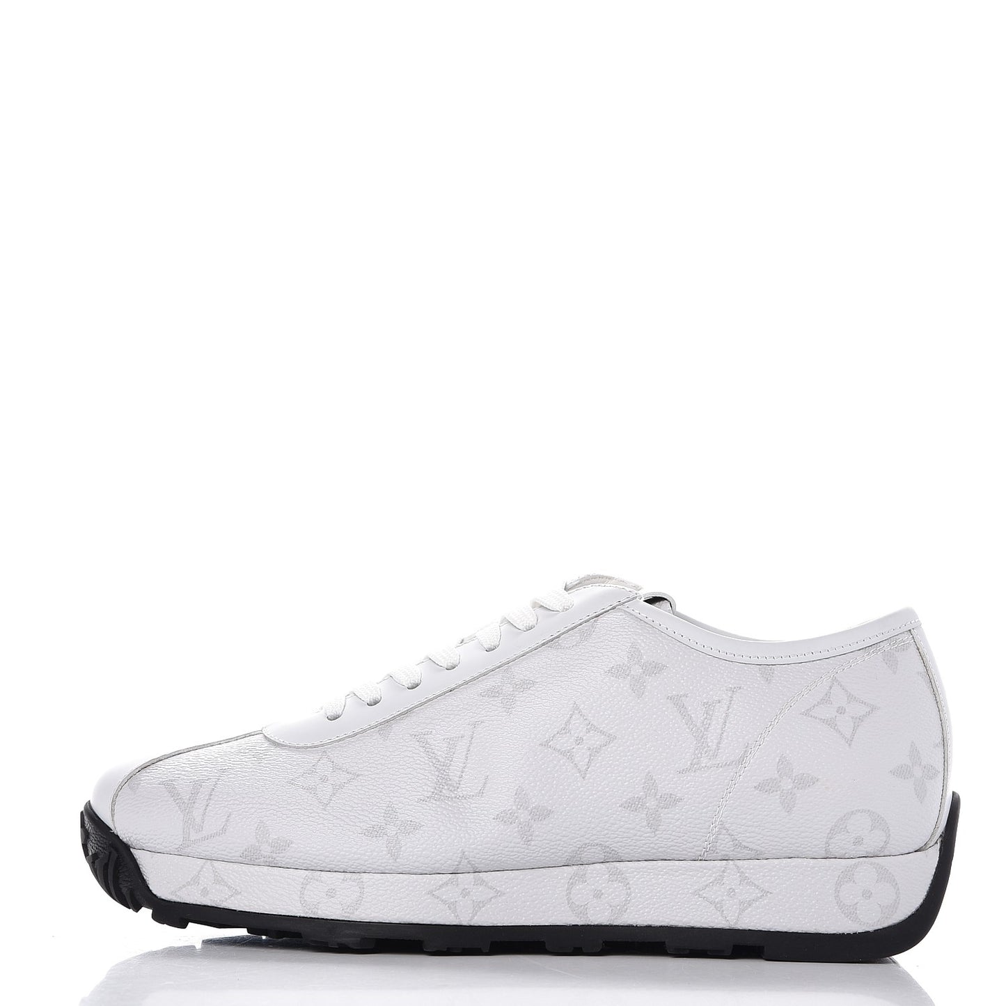Calfskin Monogram Wilderness Sneaker 6 White