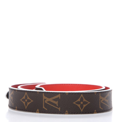 Louis Vuitton Monogram Bandouliere Shoulder Strap XL Coquelicot 2 of 5