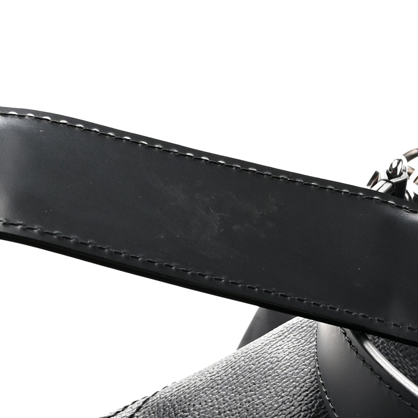 Damier Graphite Keepall Bandouliere 55