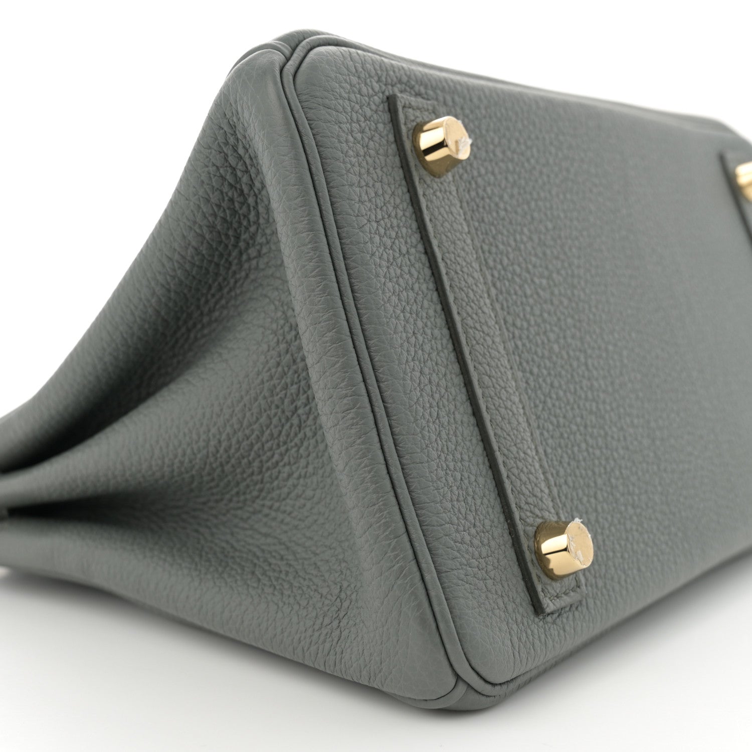 Hermes Togo Birkin 25 Vert Amande 9 of 11