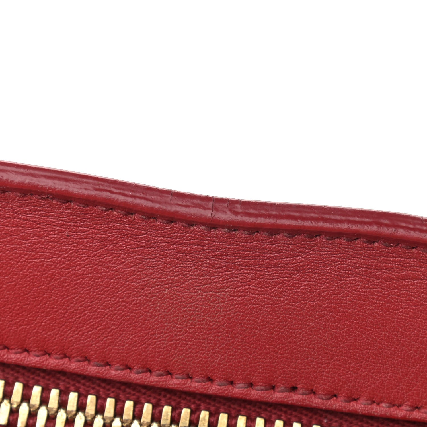 Saint Laurent Calfskin Small Monogram Cabas Lipstick Red 19 of 25