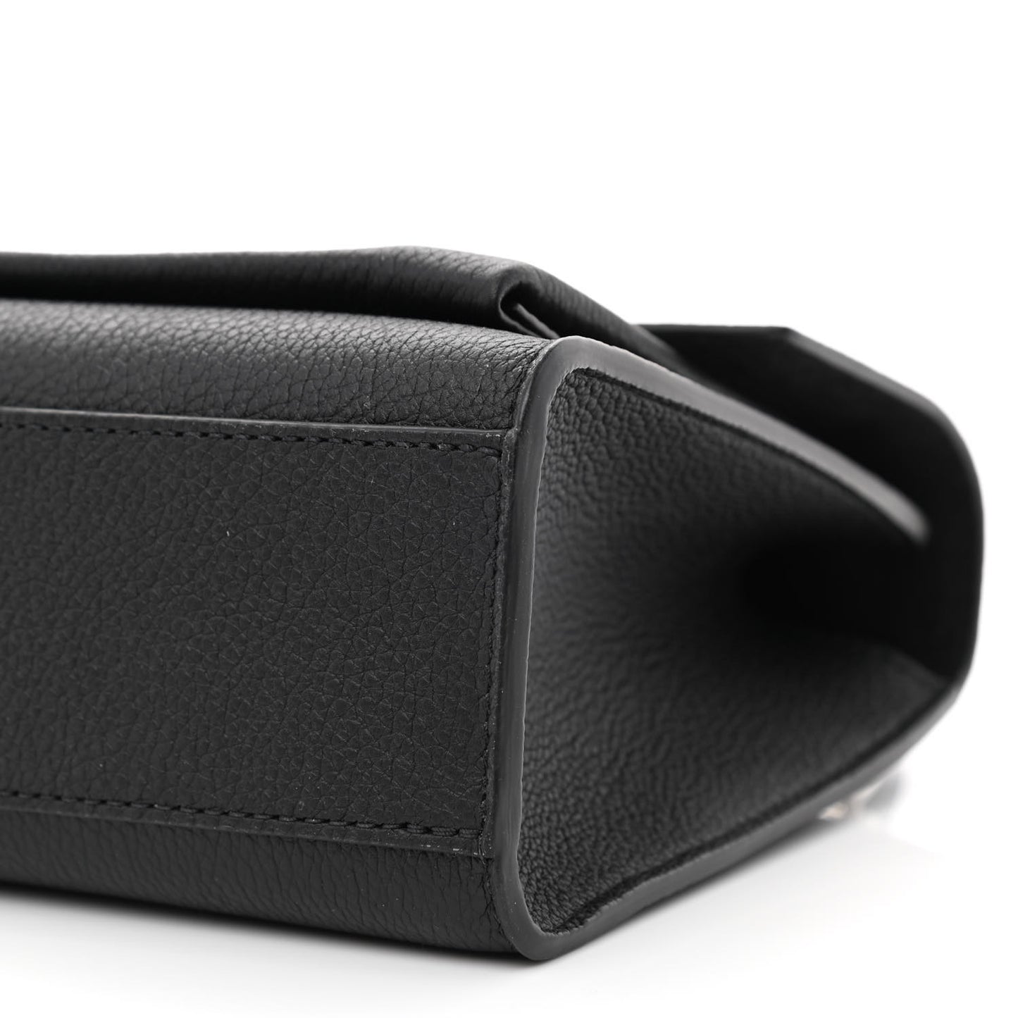 Soft Calfskin Mylockme Chain Bag BB Black