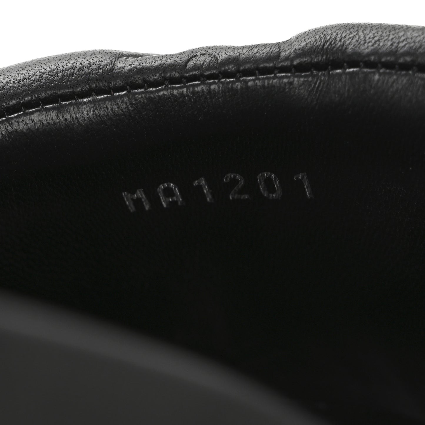 Calfskin Embossed Monogram Sunset Flat Comfort Mule 37 Black