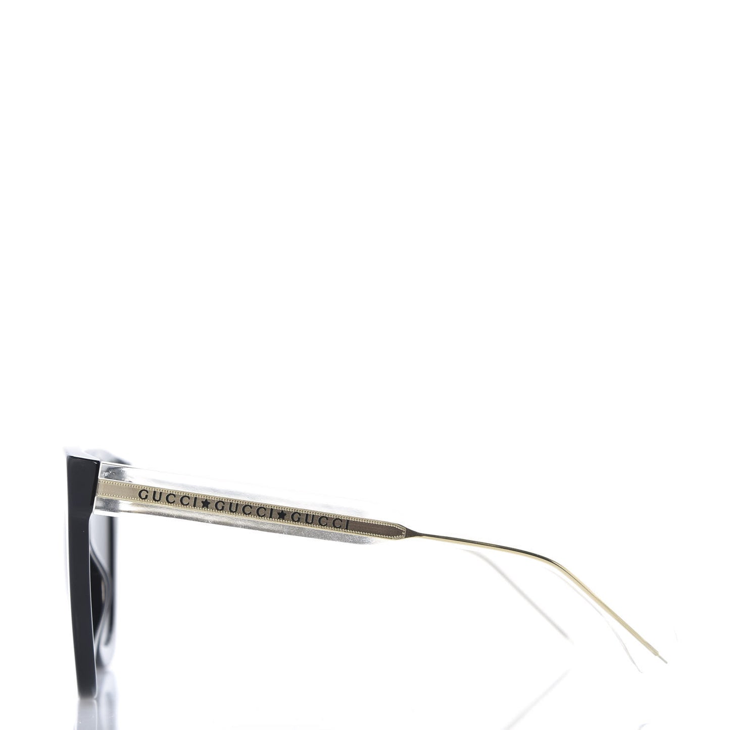 Acetate Crystal Sunglasses GG0564S Black Grey