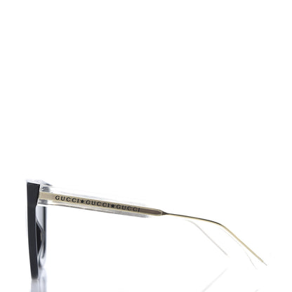 Gucci Acetate Crystal Sunglasses GG0564S Black Grey 2 of 7