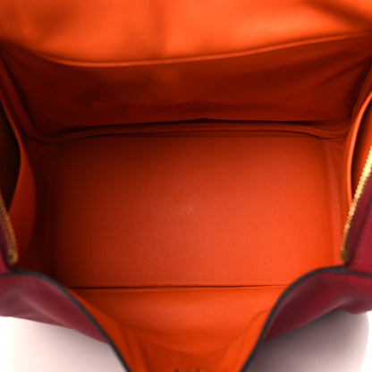 Hermes Swift Verso Lindy 30 Rouge Grenat Orange 4 of 9