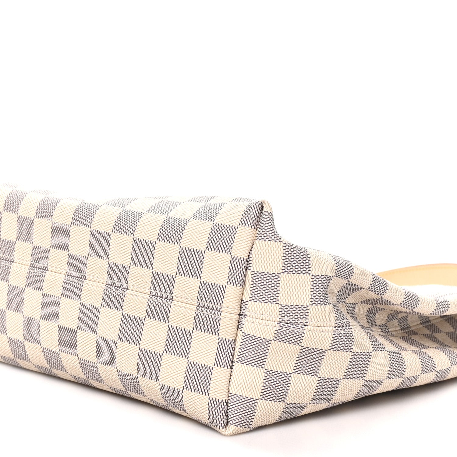 Louis Vuitton Damier Azur Graceful MM Rose Ballerine 8 of 8