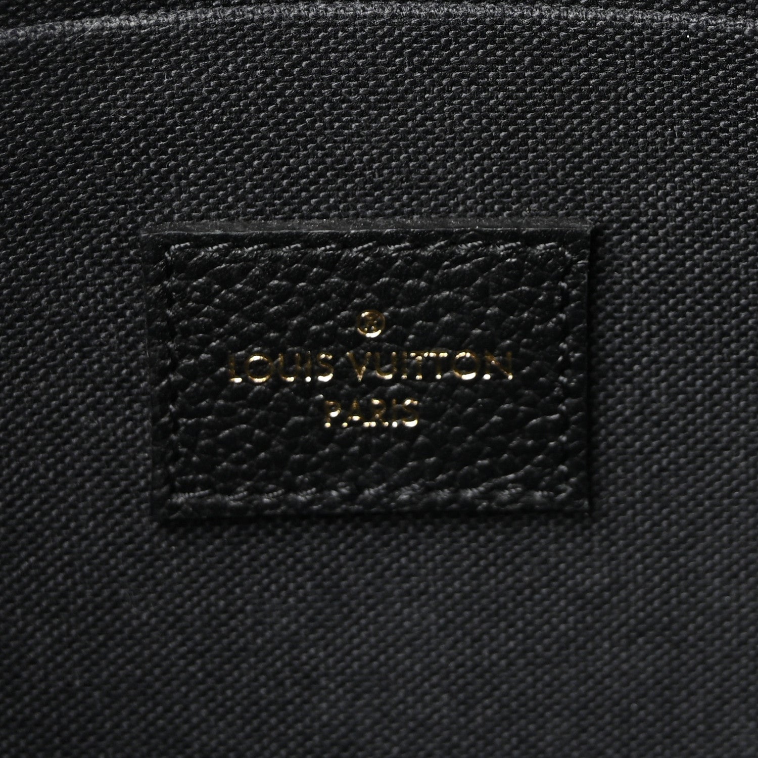 Louis Vuitton Empreinte Pochette Felicie Chain Wallet Black 7 of 10
