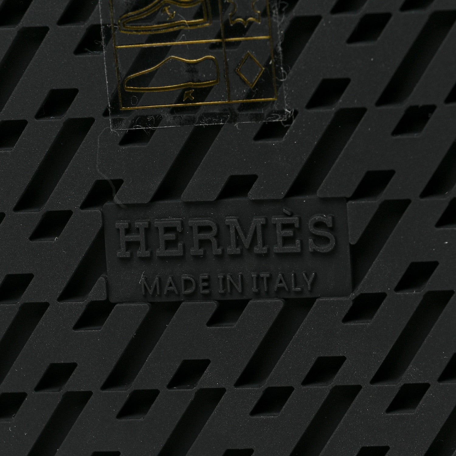 Hermes Calfskin Woolskin Womens Chypre Sandals 40 Black Ecru 6 of 7