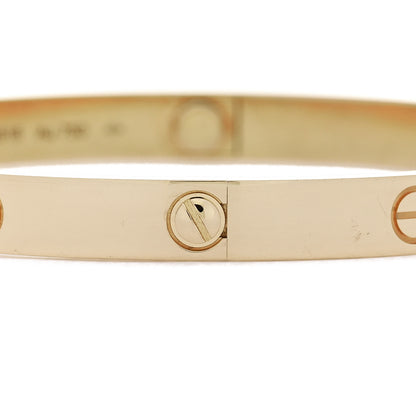 Cartier 18K Yellow Gold LOVE Bracelet 20 4 of 7