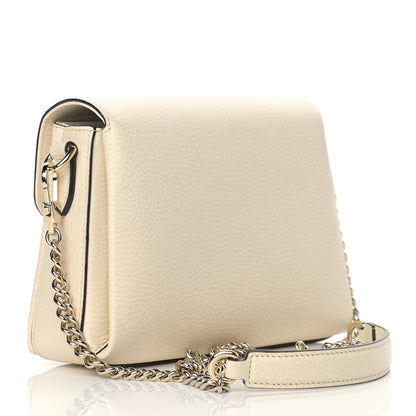 Gucci Dollar Calfskin Interlocking G Crossbody Bag Ivoire 3 of 10